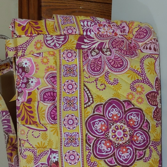 Vera Bradley Bali Gold Shoulder Bag - Picture 3 of 16